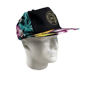 Vintage Sportcap Hat Snapback Ore And Coal Exchange 90s Floral Rope Trucker